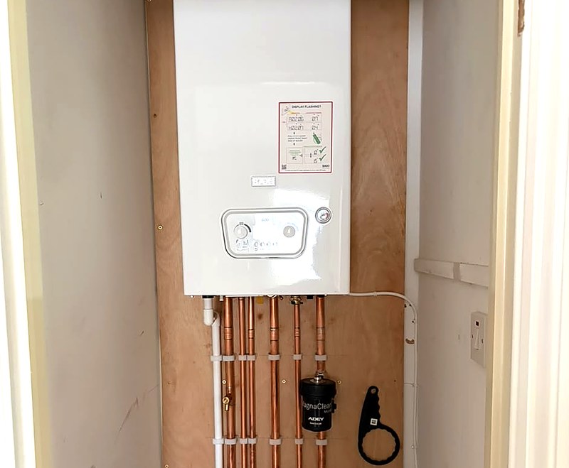 Northstar boiler installation